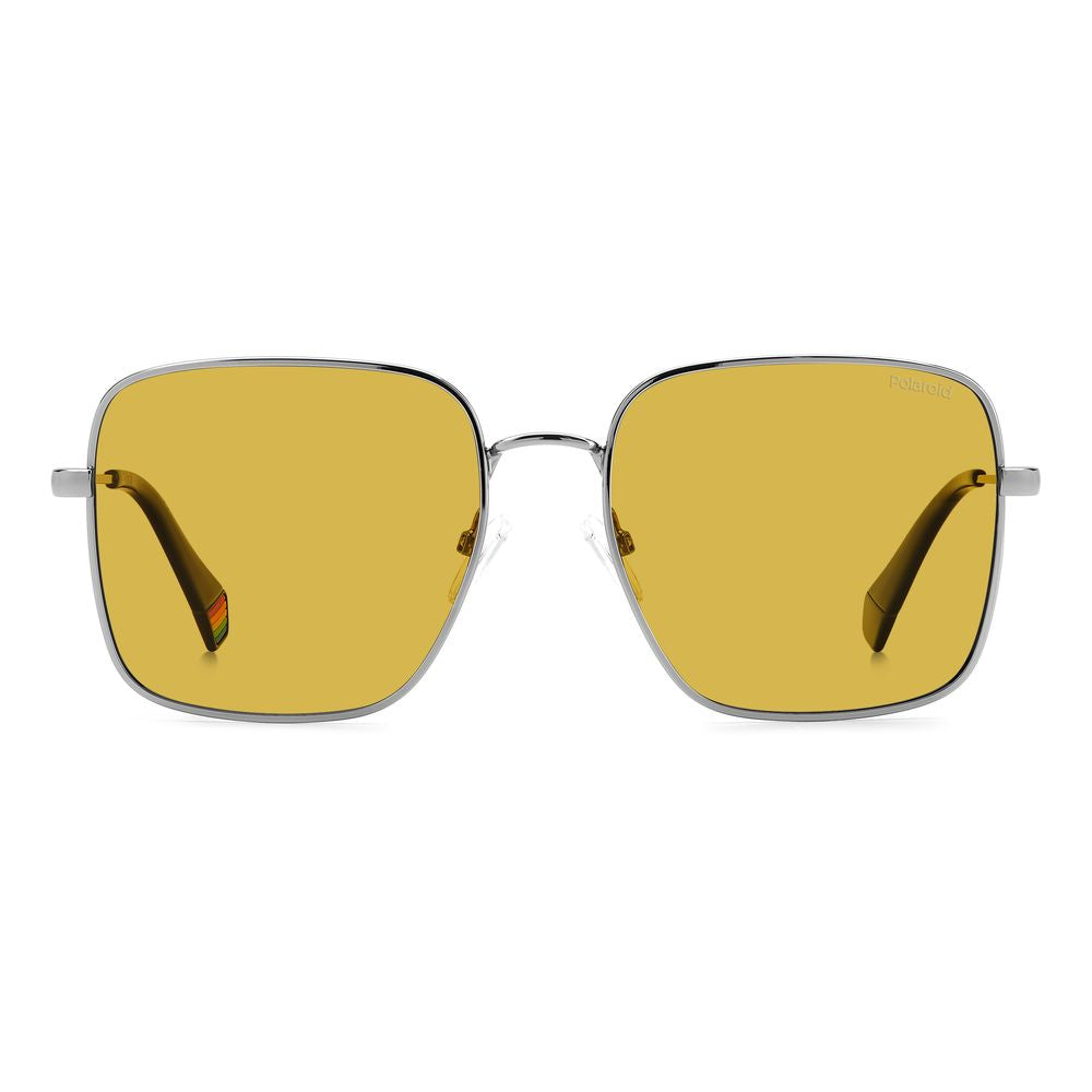 Polaroid Sonnenbrille aus grauem Metall