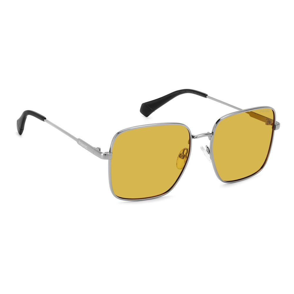 Polaroid Sonnenbrille aus grauem Metall