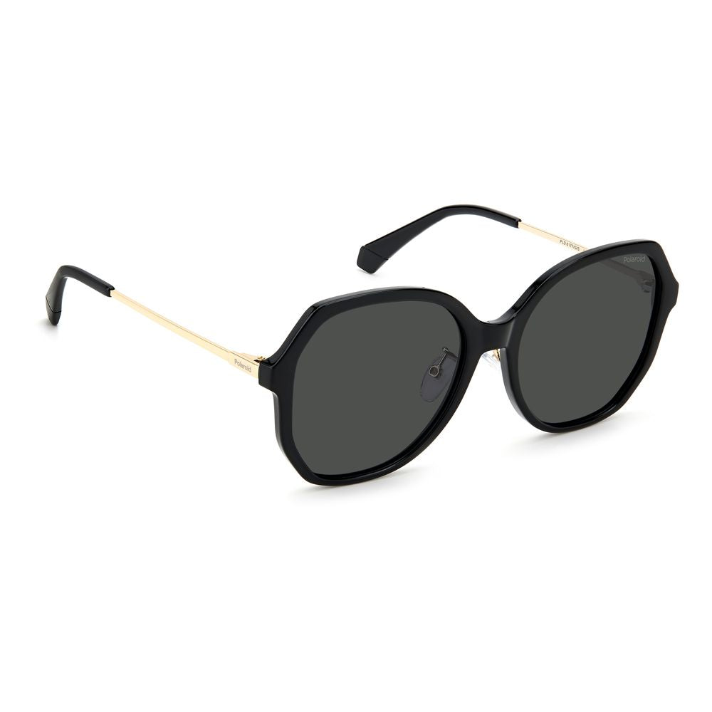 Schwarze Sonnenbrille aus Kunststoff von Polaroid
