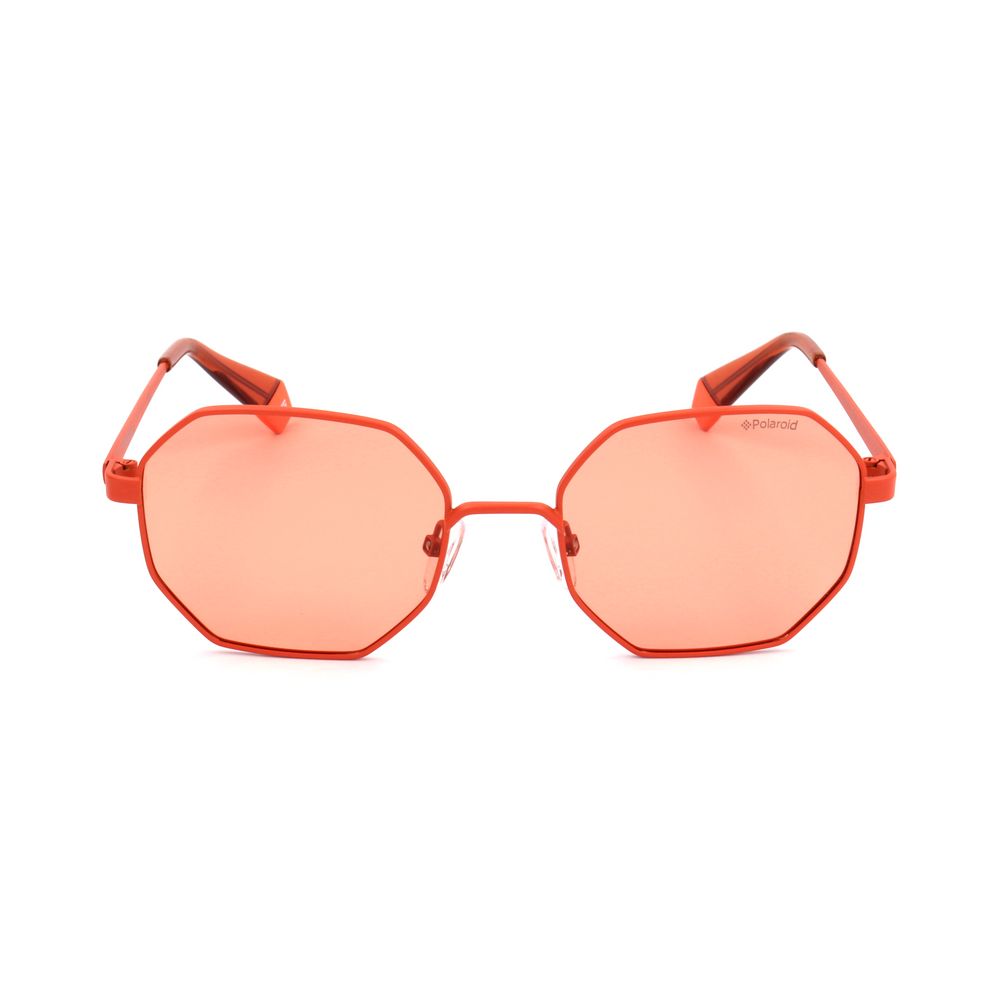 Polaroid Orange Metall-Sonnenbrille