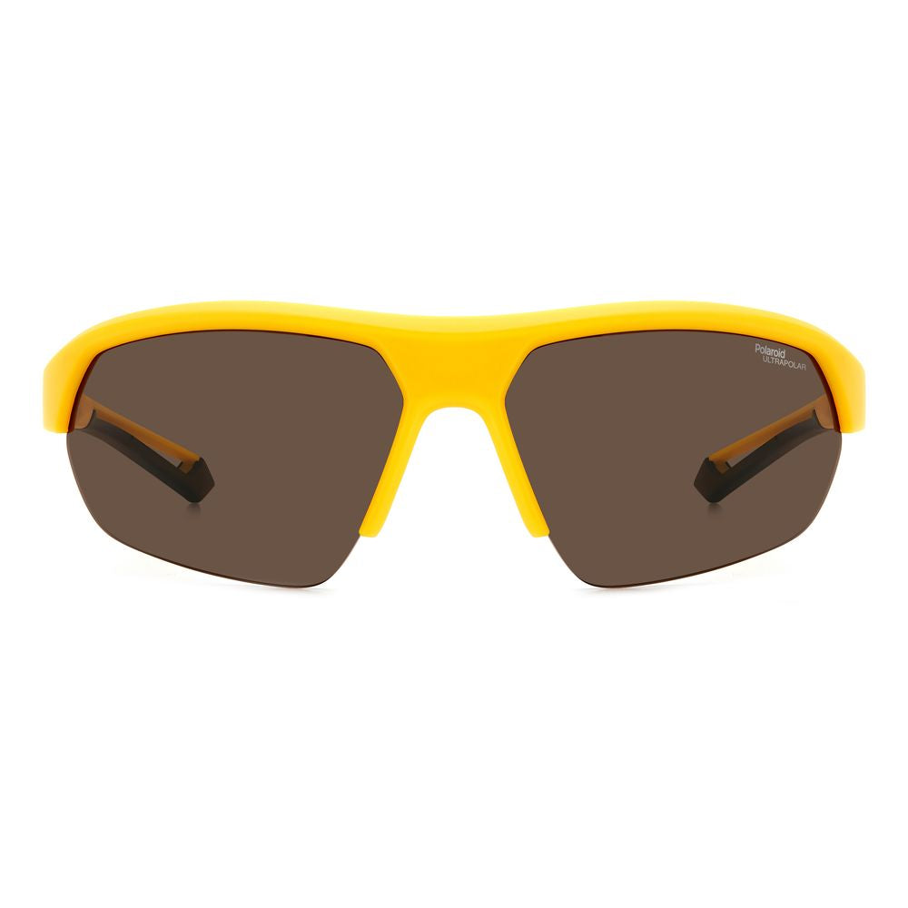 Polaroid Sonnenbrille aus gelbem Harz