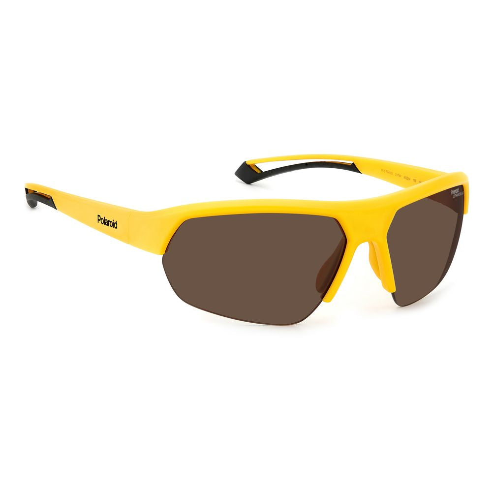 Polaroid Sonnenbrille aus gelbem Harz