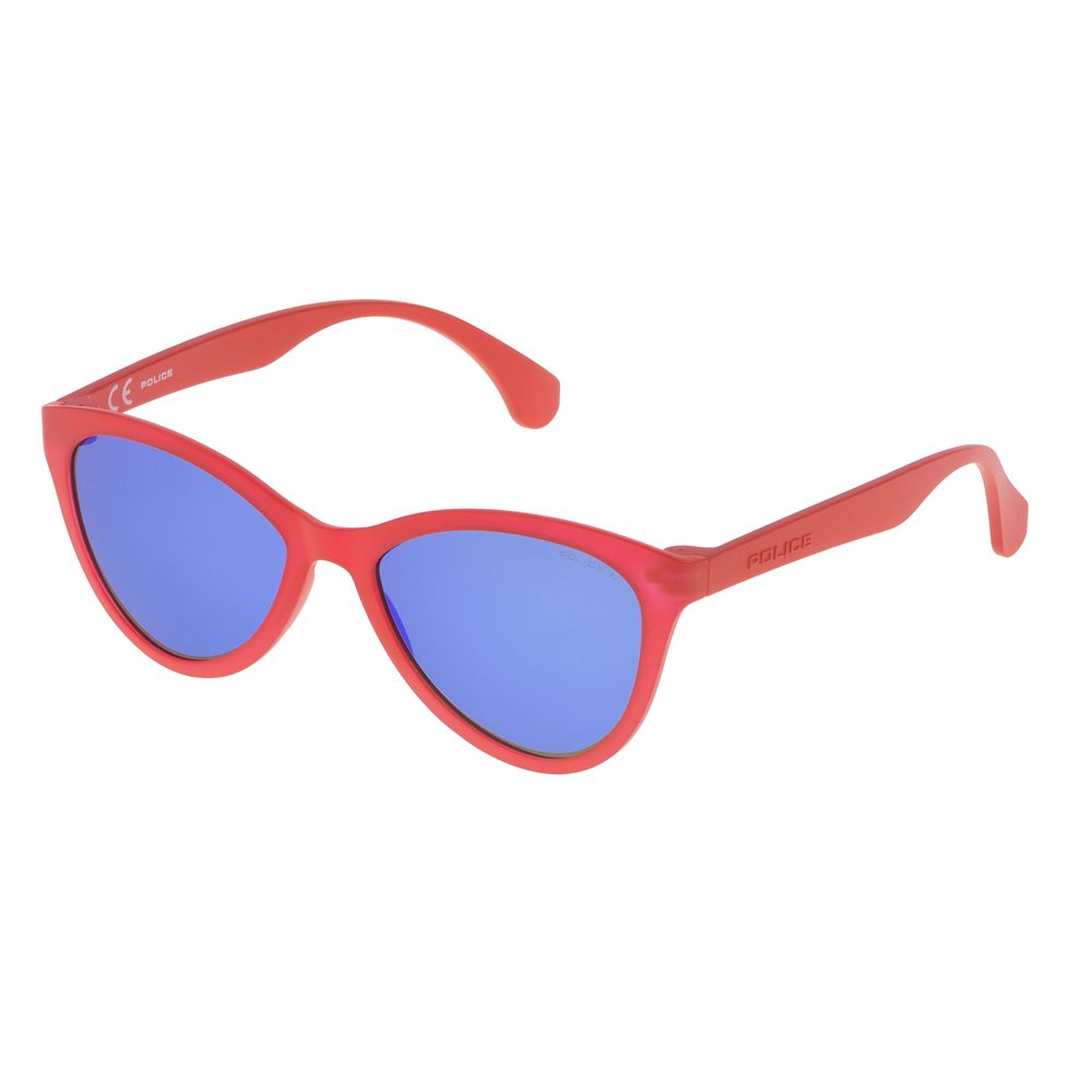 Police – Rote Sonnenbrille mit Spritzguss-Design