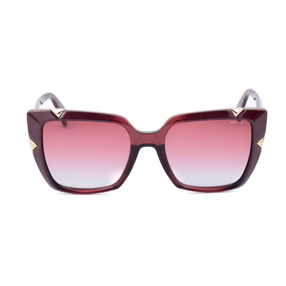Police – Rote Sonnenbrille mit Spritzguss-Design