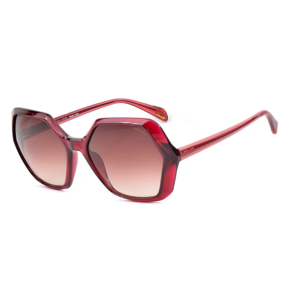 Police – Rote Sonnenbrille mit Spritzguss-Design