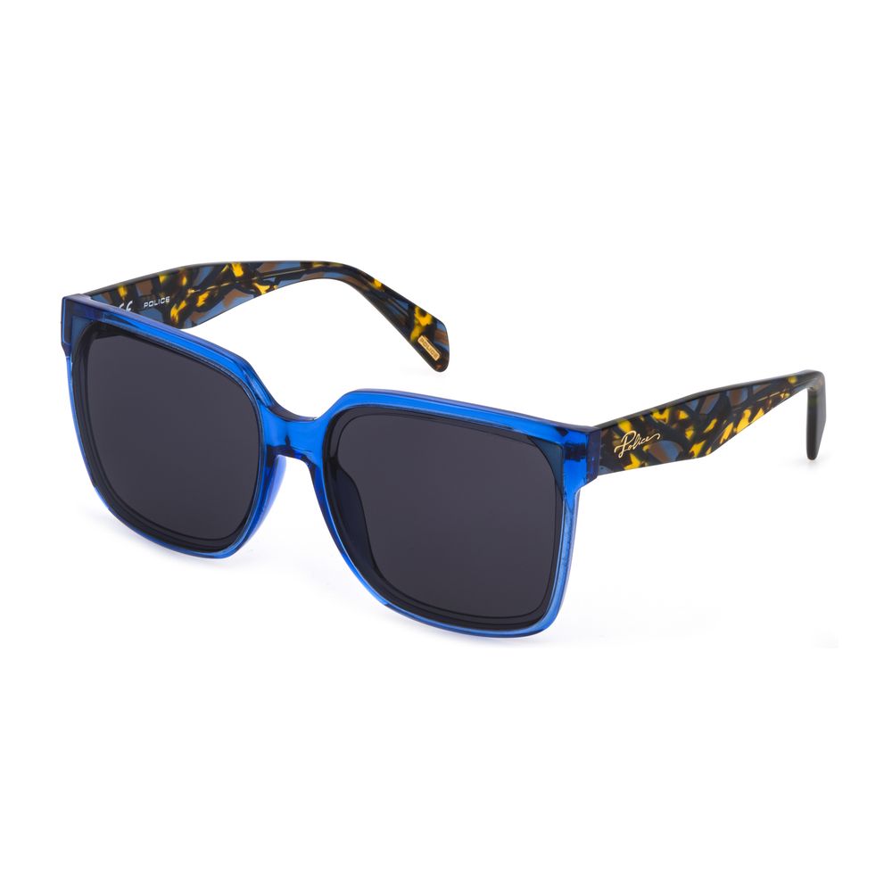 Police – Blaue Sonnenbrille mit Spritzguss