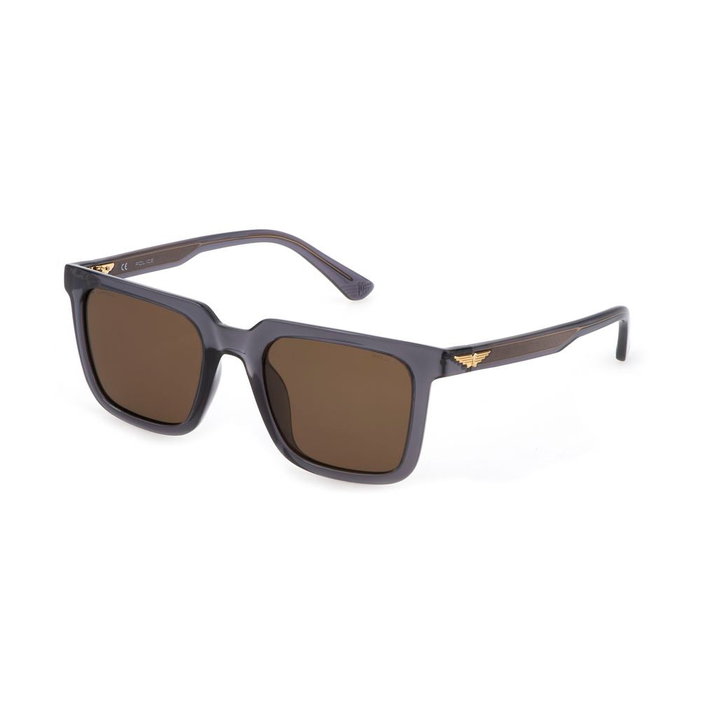 Police – Graue Sonnenbrille mit Spritzguss