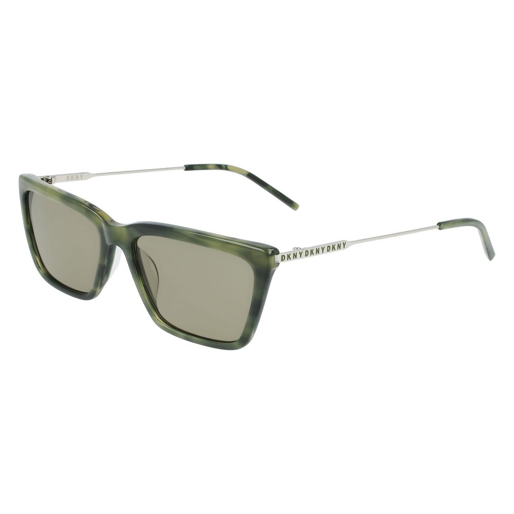 DKNY Green Haircalf Sunglasses