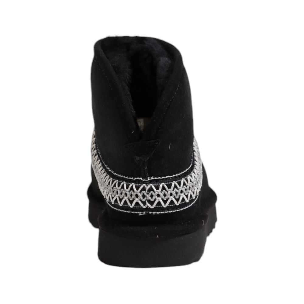 UGG Black Suede Leather Boot