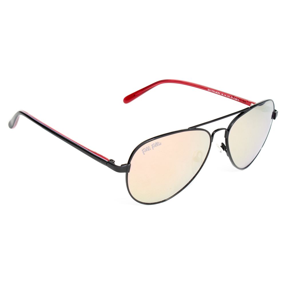 Folli Follie Sonnenbrille aus schwarzem Metall