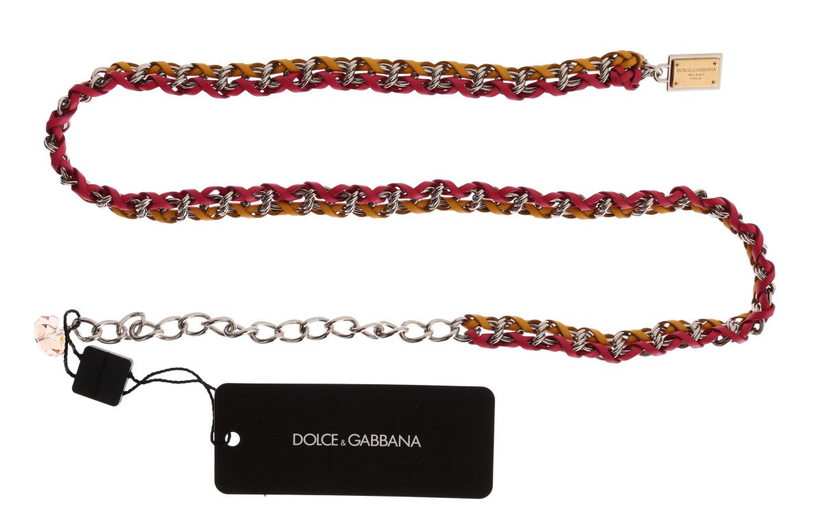 Cintura elegante con cristalli multicolor Dolce & Gabbana