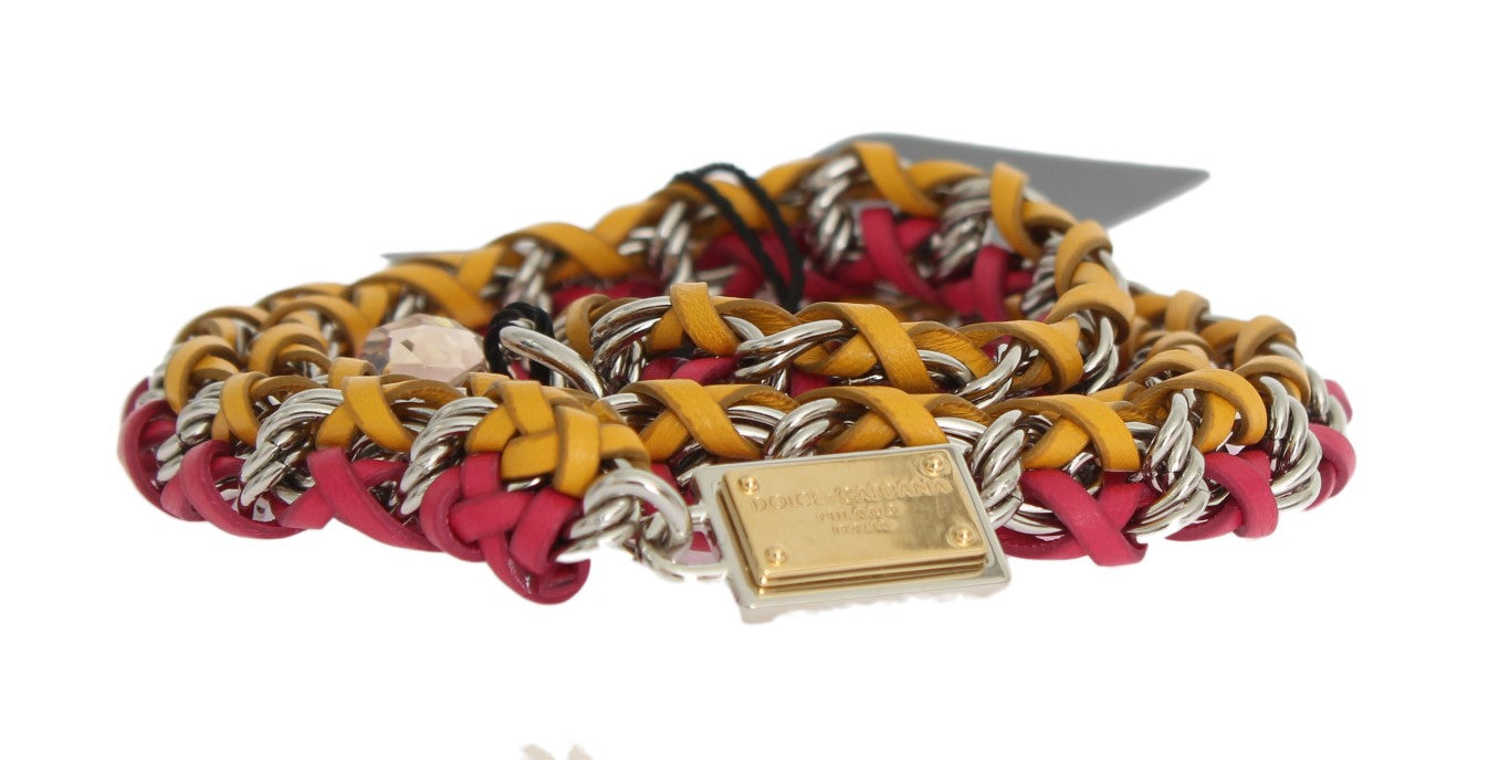 Cintura elegante con cristalli multicolor Dolce & Gabbana