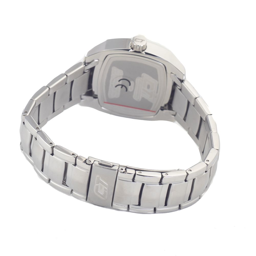 Chronotech Silver Stainless Steel Watch