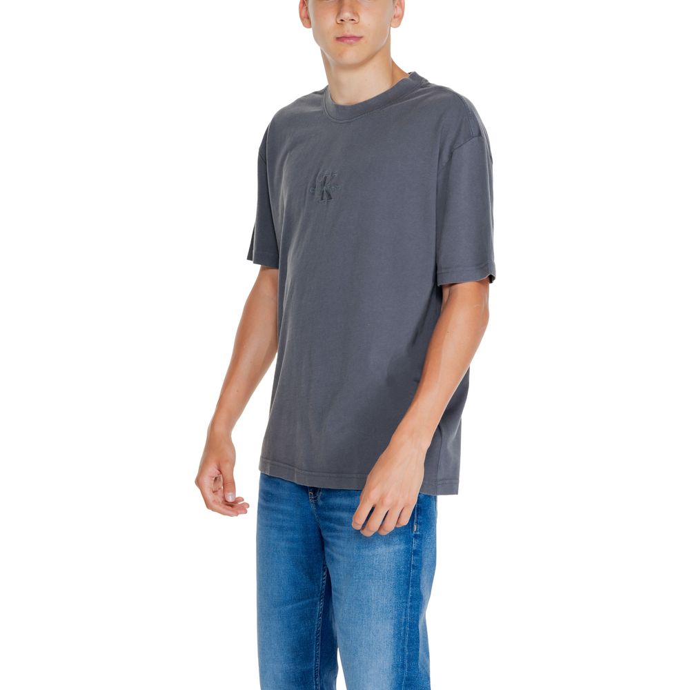 Calvin Klein Jeans Black Recycled Cotton T-Shirt
