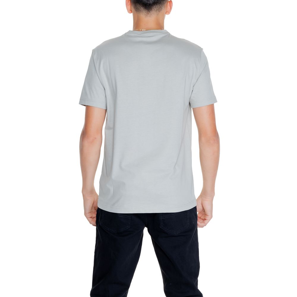 Calvin Klein – Graues Baumwoll-T-Shirt