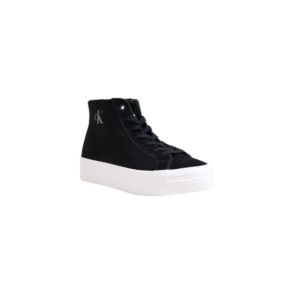 Calvin Klein Jeans – Schwarze Wildleder-Sneaker