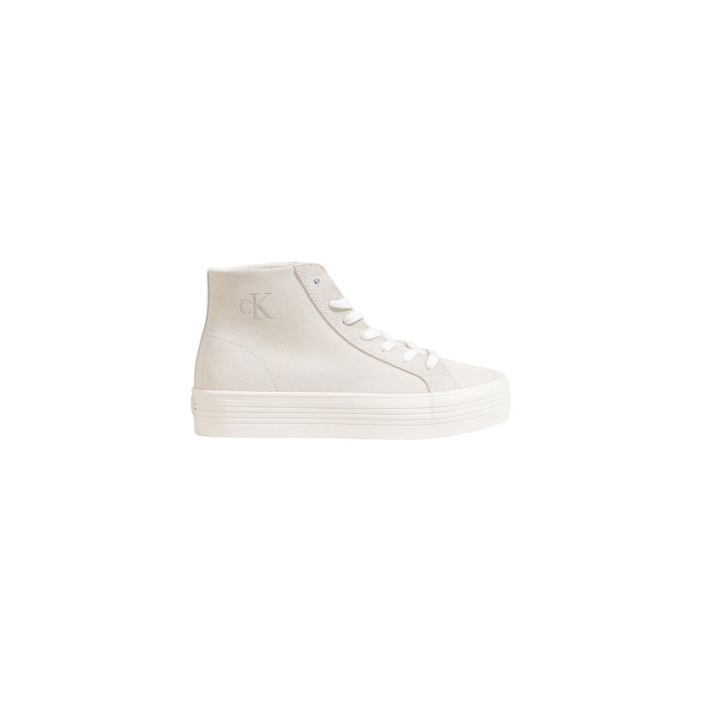 Calvin Klein Jeans – Beige Wildleder-Sneaker