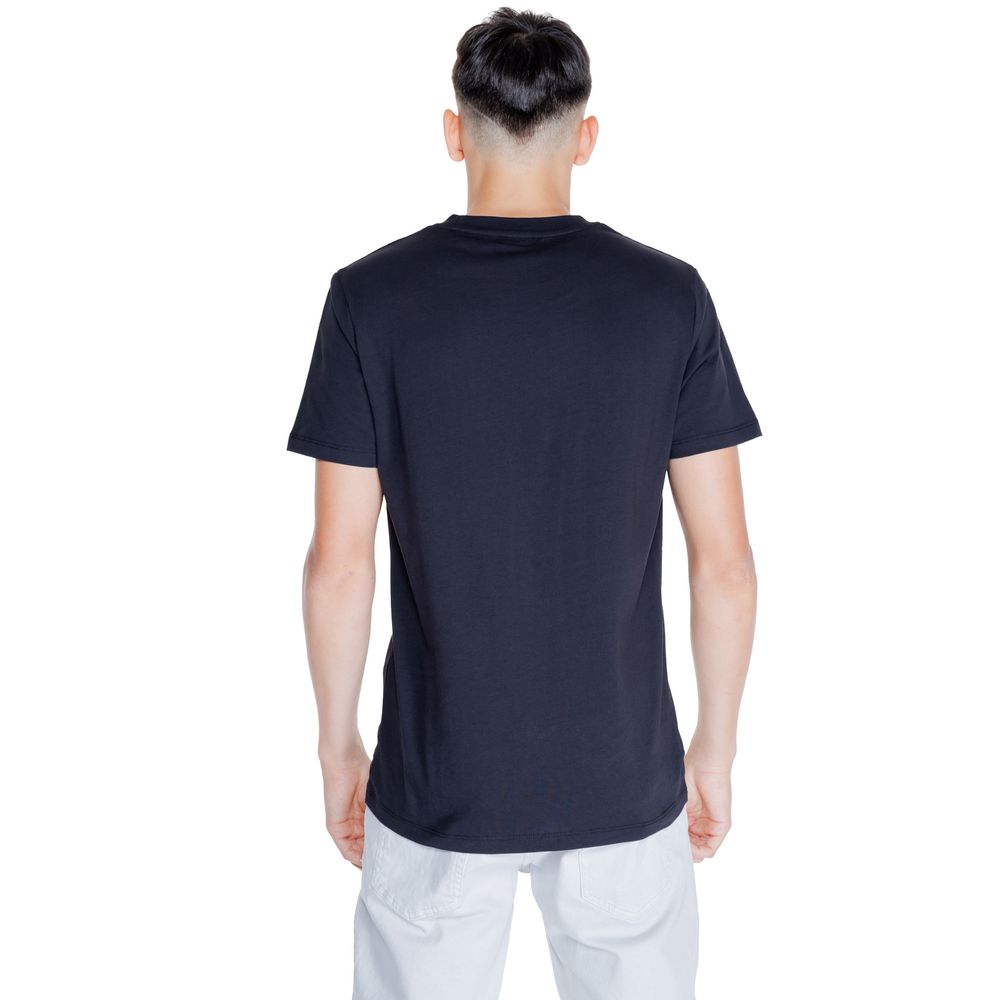 Schwarzes Baumwoll-T-Shirt von Peuterey