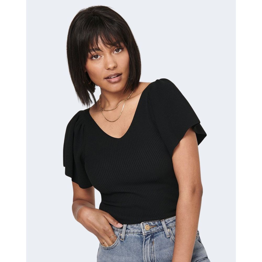 Only Black Polyamide Tops & T-Shirts