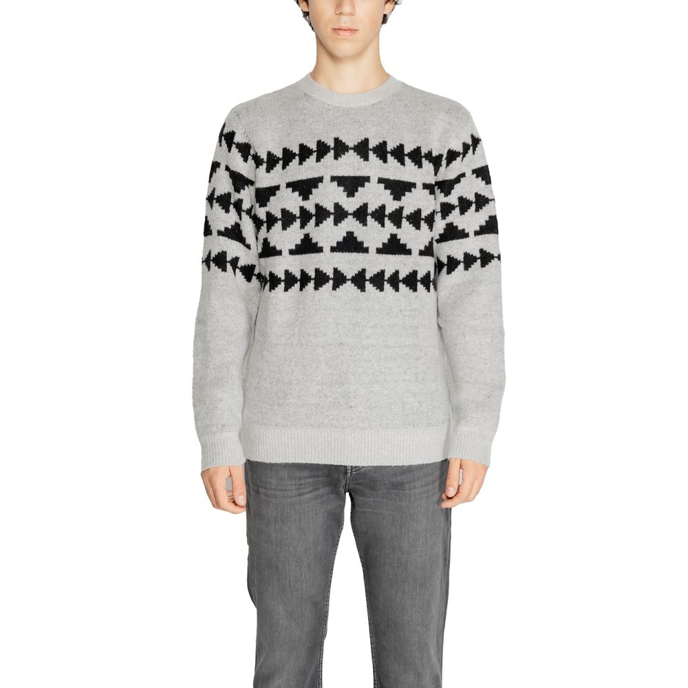 Maglione grigio acrilico Antony Morato