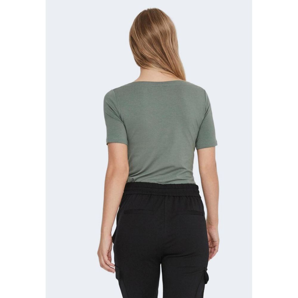 Vero Moda Green Viscose Tops & T-Shirts