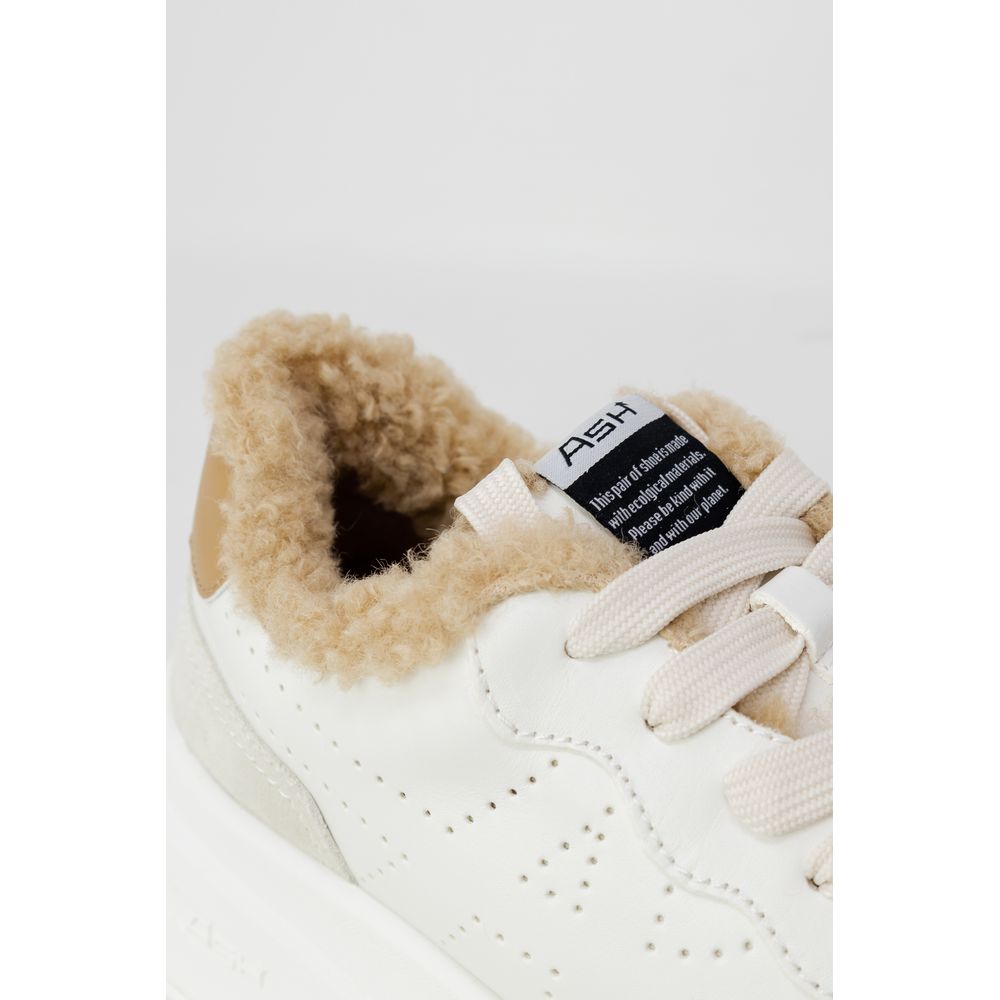 ASH Beige Ledersneaker