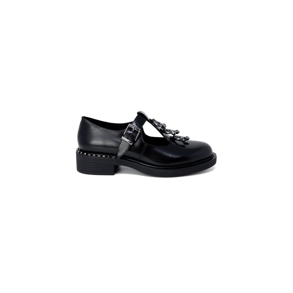 ASH – Flache Schuhe aus schwarzem Leder