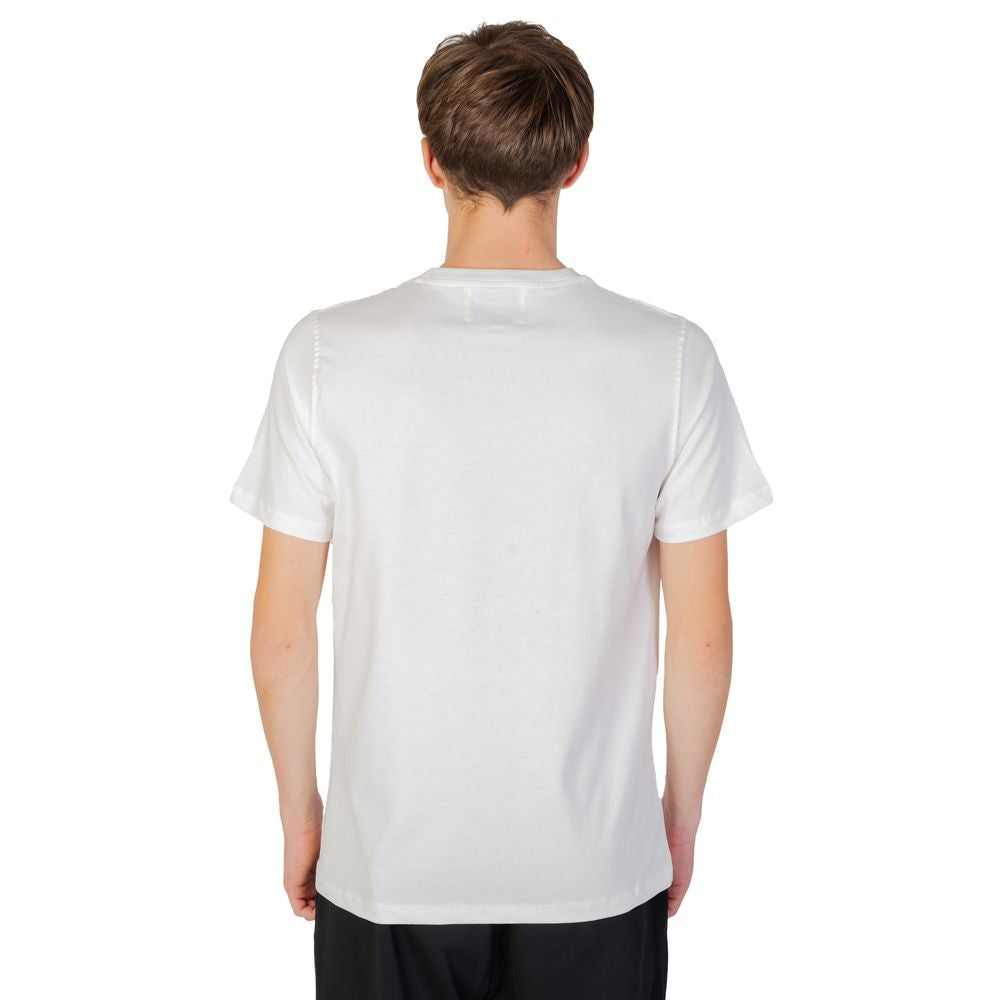 Weißes Baumwoll-T-Shirt von Underclub