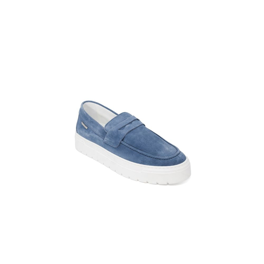 Antony Morato Blaues Wildleder Casual