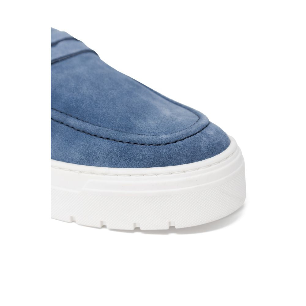 Antony Morato Blaues Wildleder Casual