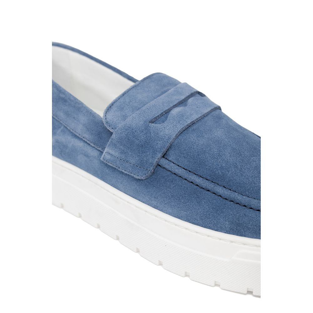 Antony Morato Blaues Wildleder Casual