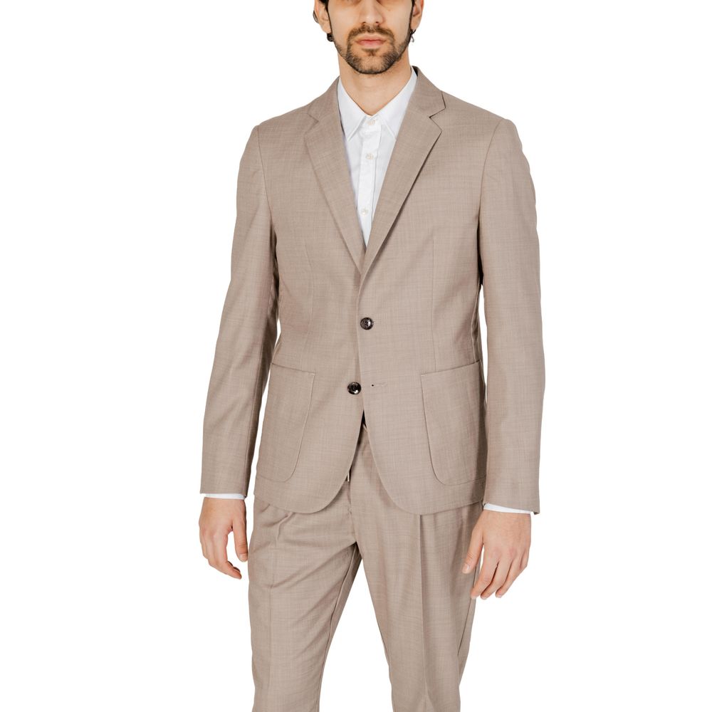 Blazer beige in poliestere Antony Morato