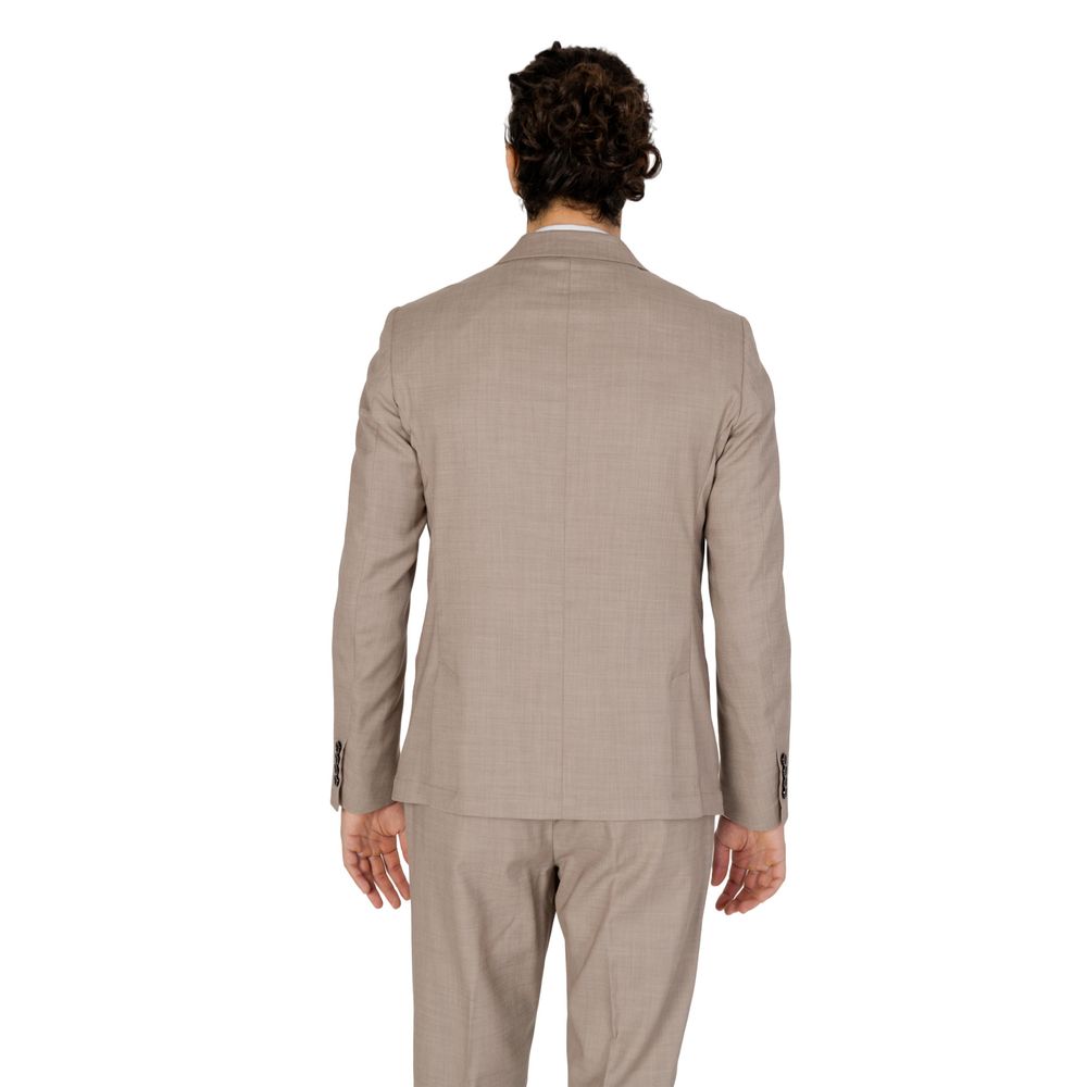 Blazer beige in poliestere Antony Morato