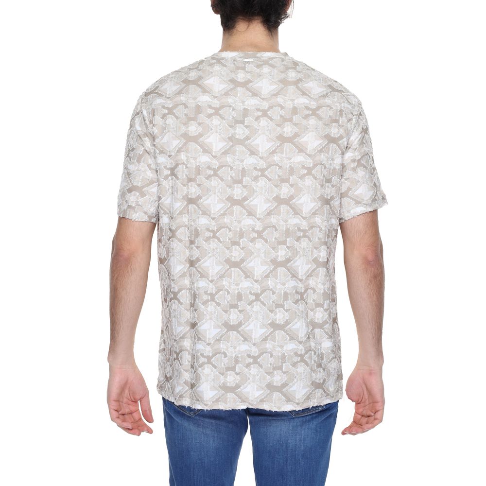 Maglietta beige in poliestere Antony Morato