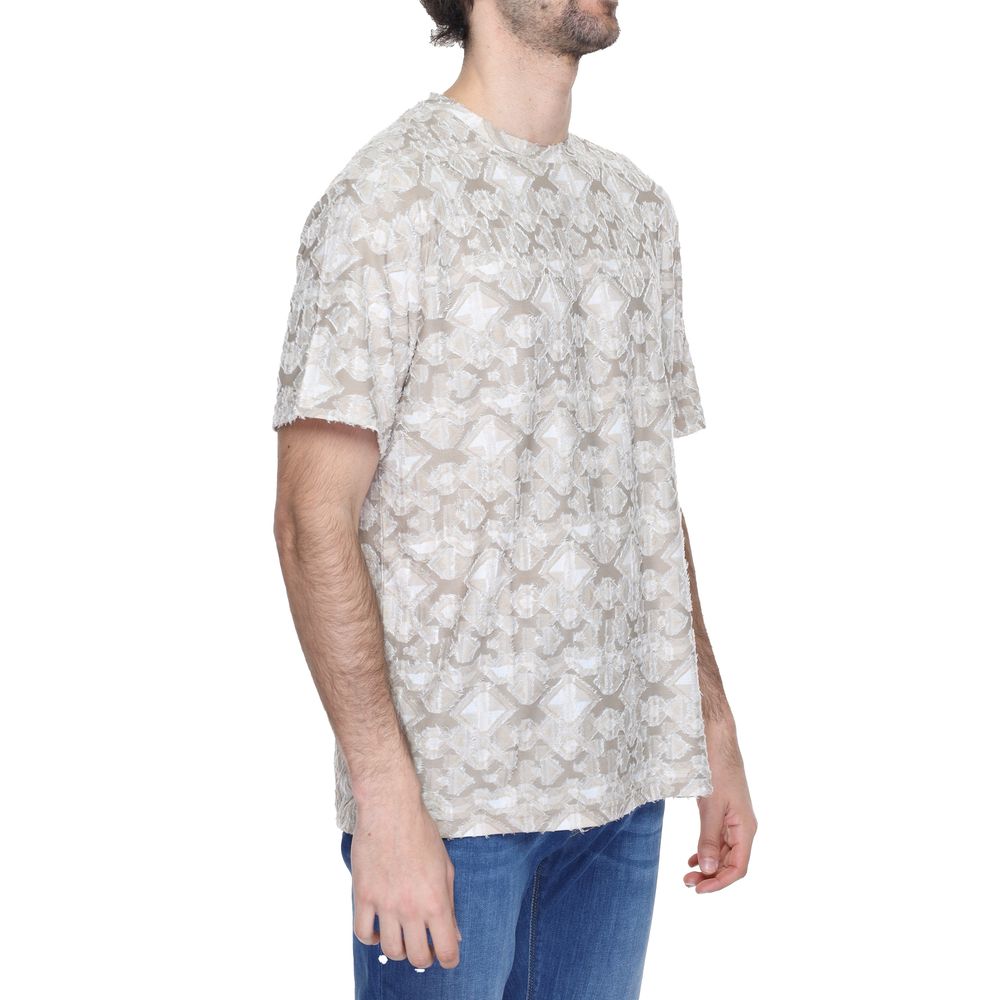 Maglietta beige in poliestere Antony Morato