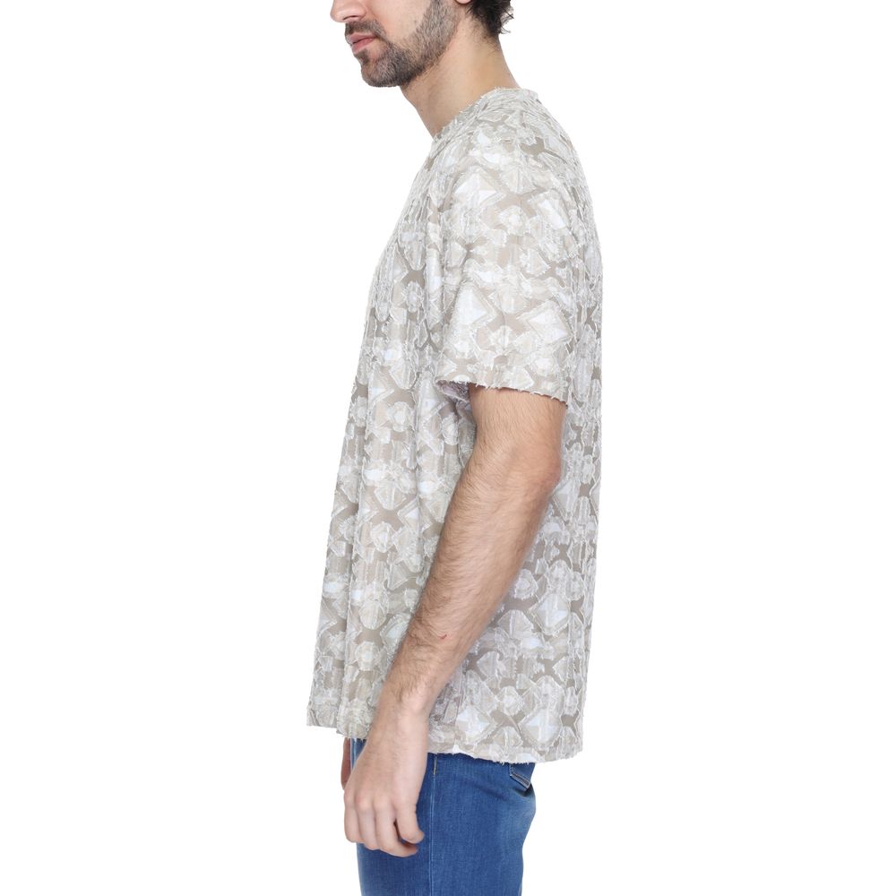 Maglietta beige in poliestere Antony Morato