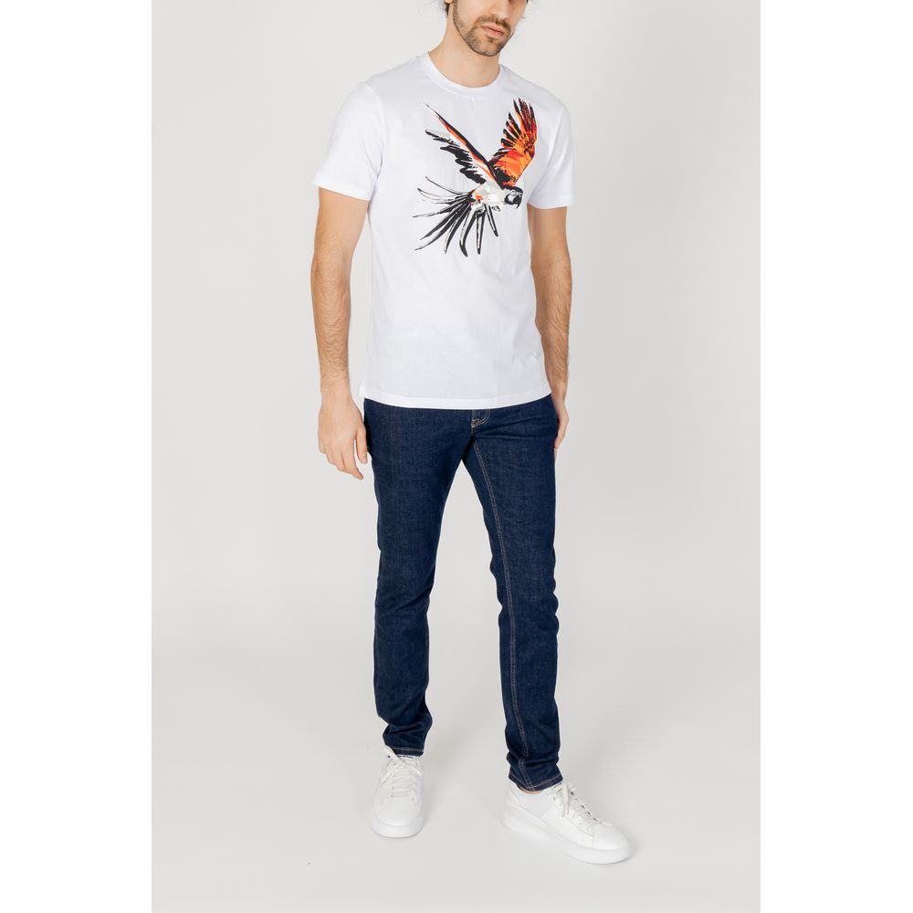 Weißes Baumwoll-T-Shirt von Antony Morato