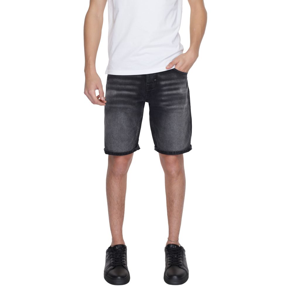 Antony Morato Pantaloncini in cotone nero
