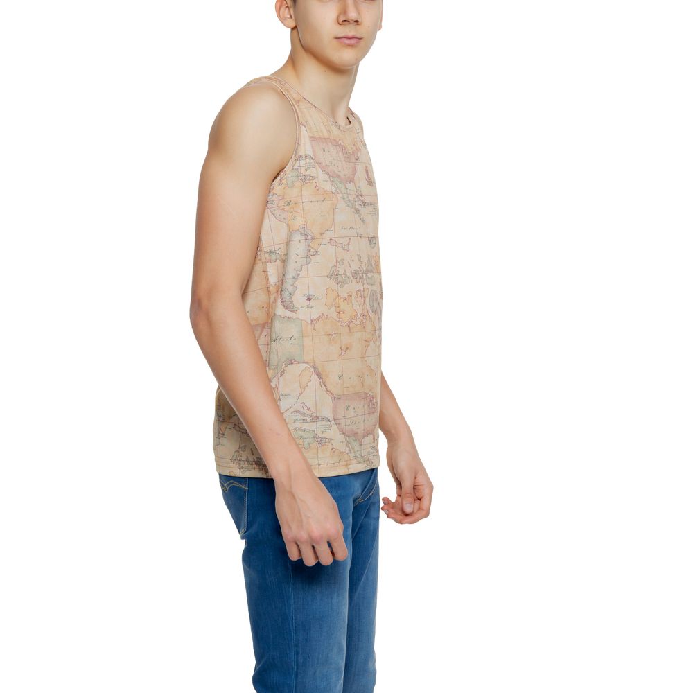 Alviero Martini First Class Beige Polyester T-Shirt