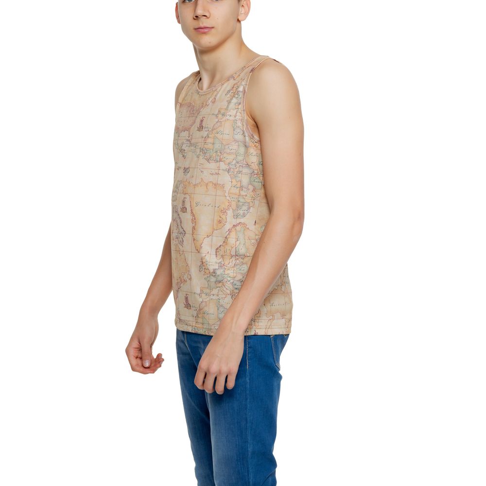 Alviero Martini First Class Beige Polyester T-Shirt