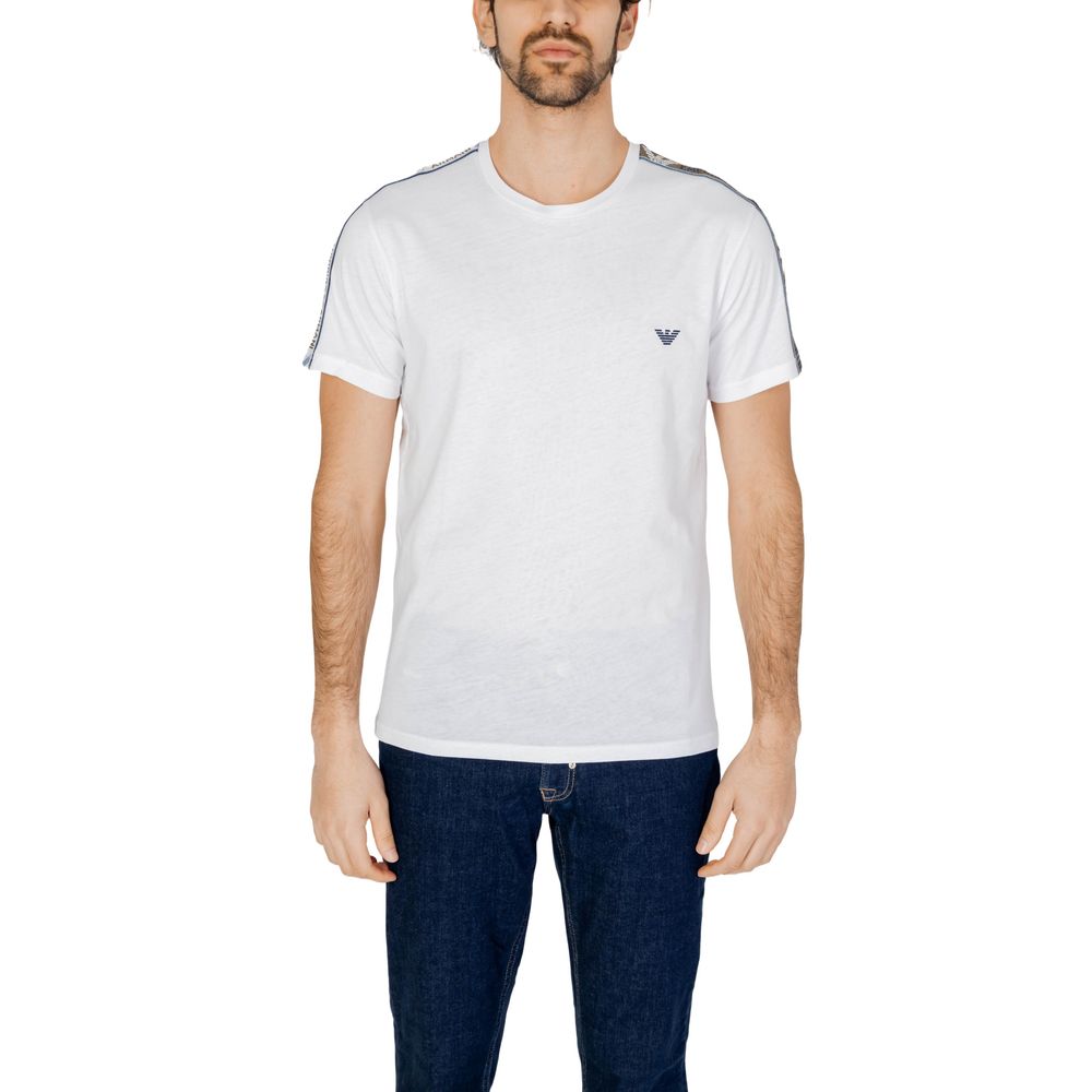 Emporio Armani Underwear – Weißes Baumwoll-T-Shirt
