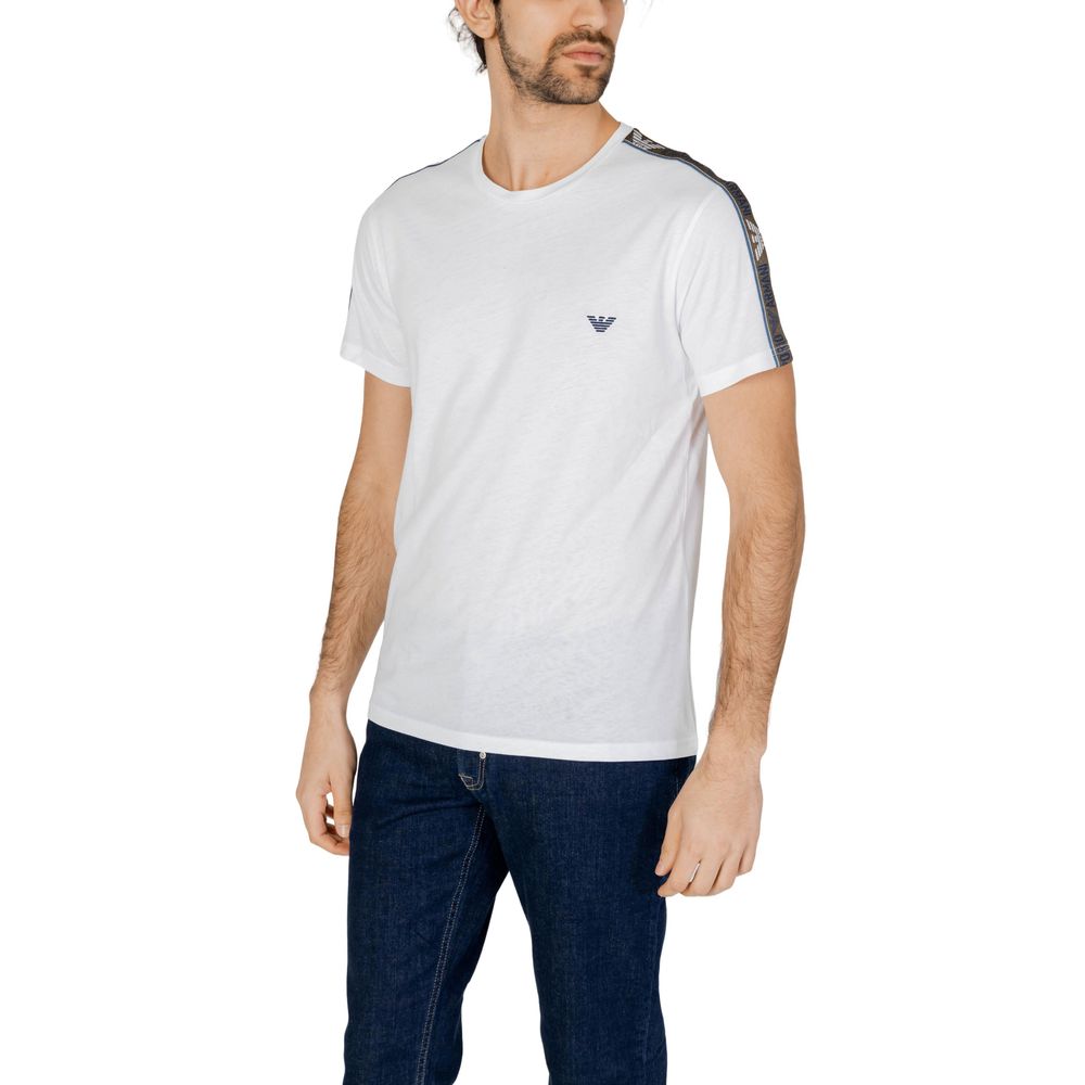 Emporio Armani Underwear – Weißes Baumwoll-T-Shirt