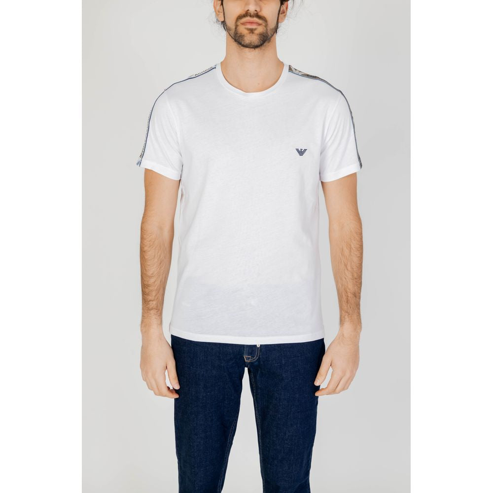 Emporio Armani Underwear – Weißes Baumwoll-T-Shirt