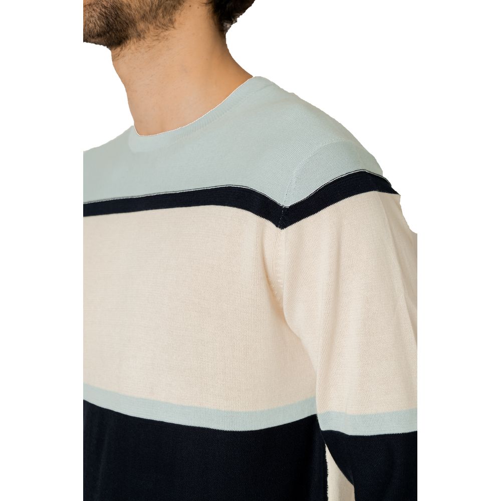 Blaues Baumwoll-T-Shirt Hamaki-Ho