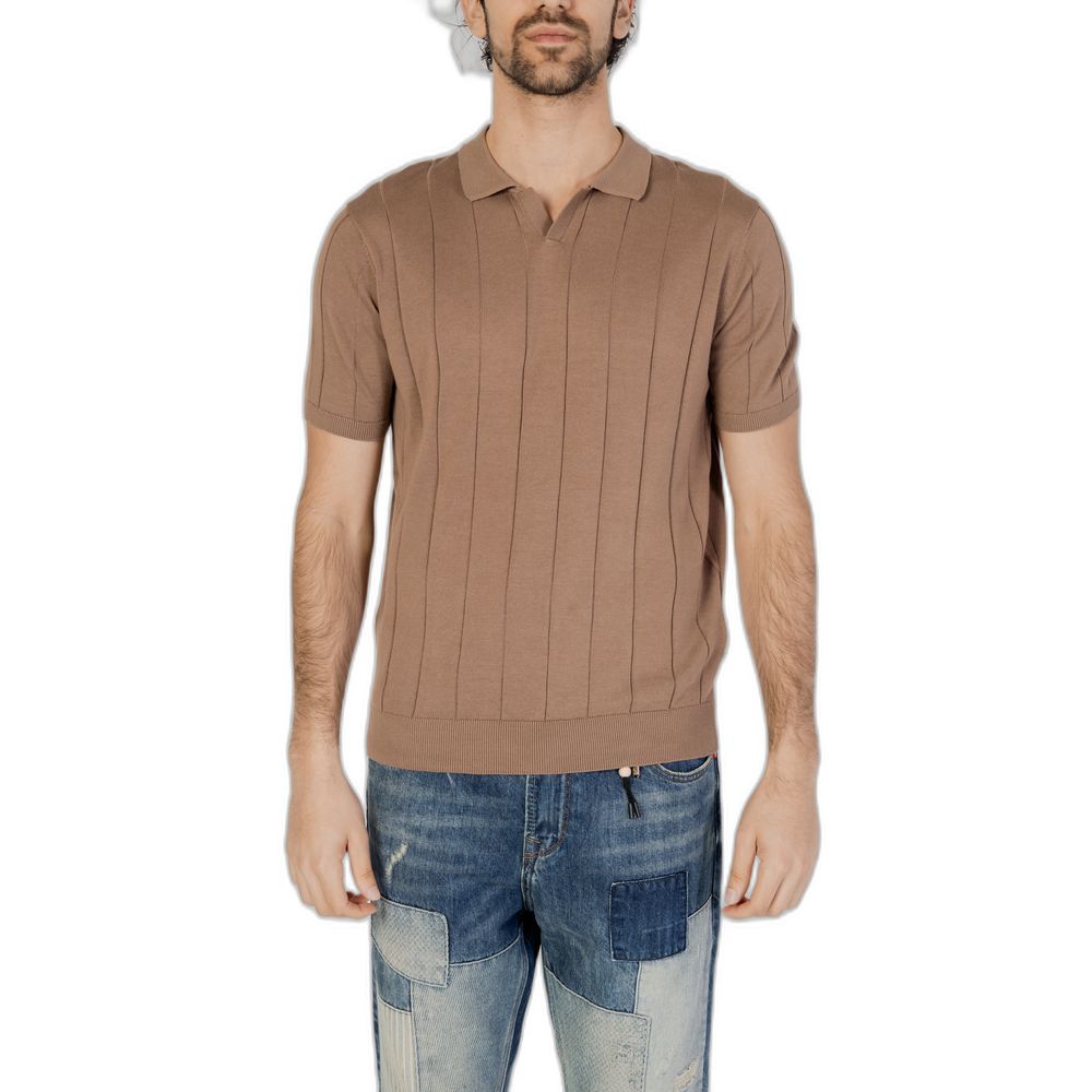 Graues Baumwoll-T-Shirt Hamaki-Ho