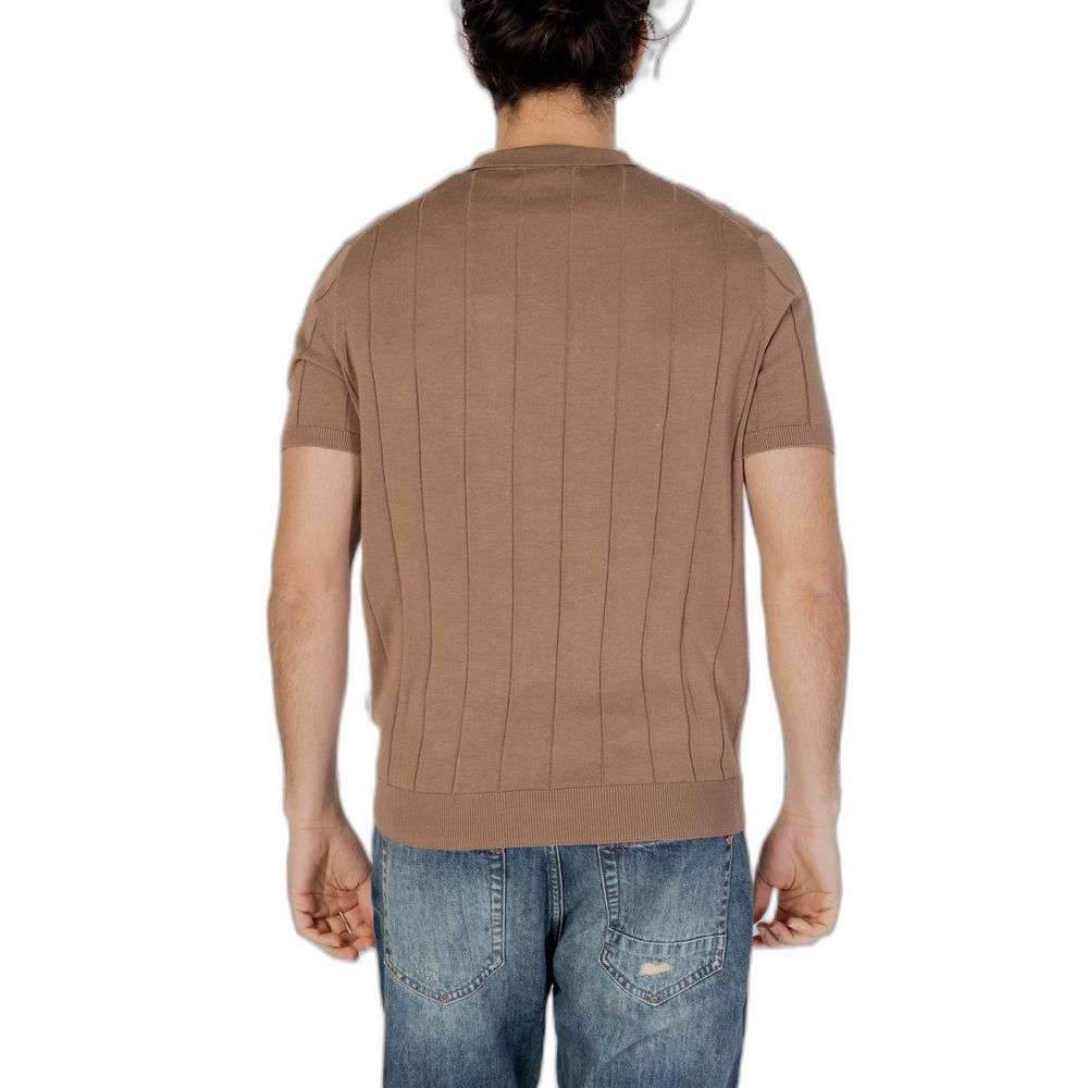 Graues Baumwoll-T-Shirt Hamaki-Ho