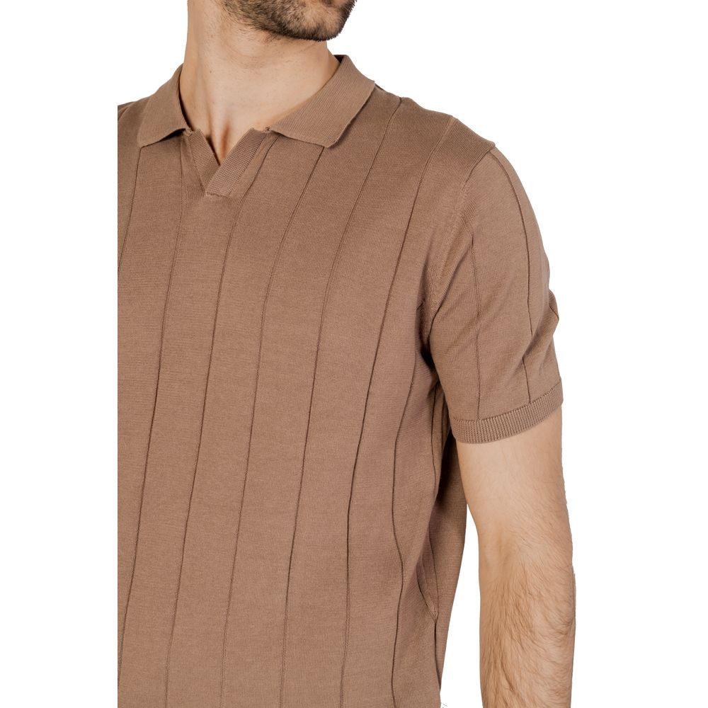 Graues Baumwoll-T-Shirt Hamaki-Ho