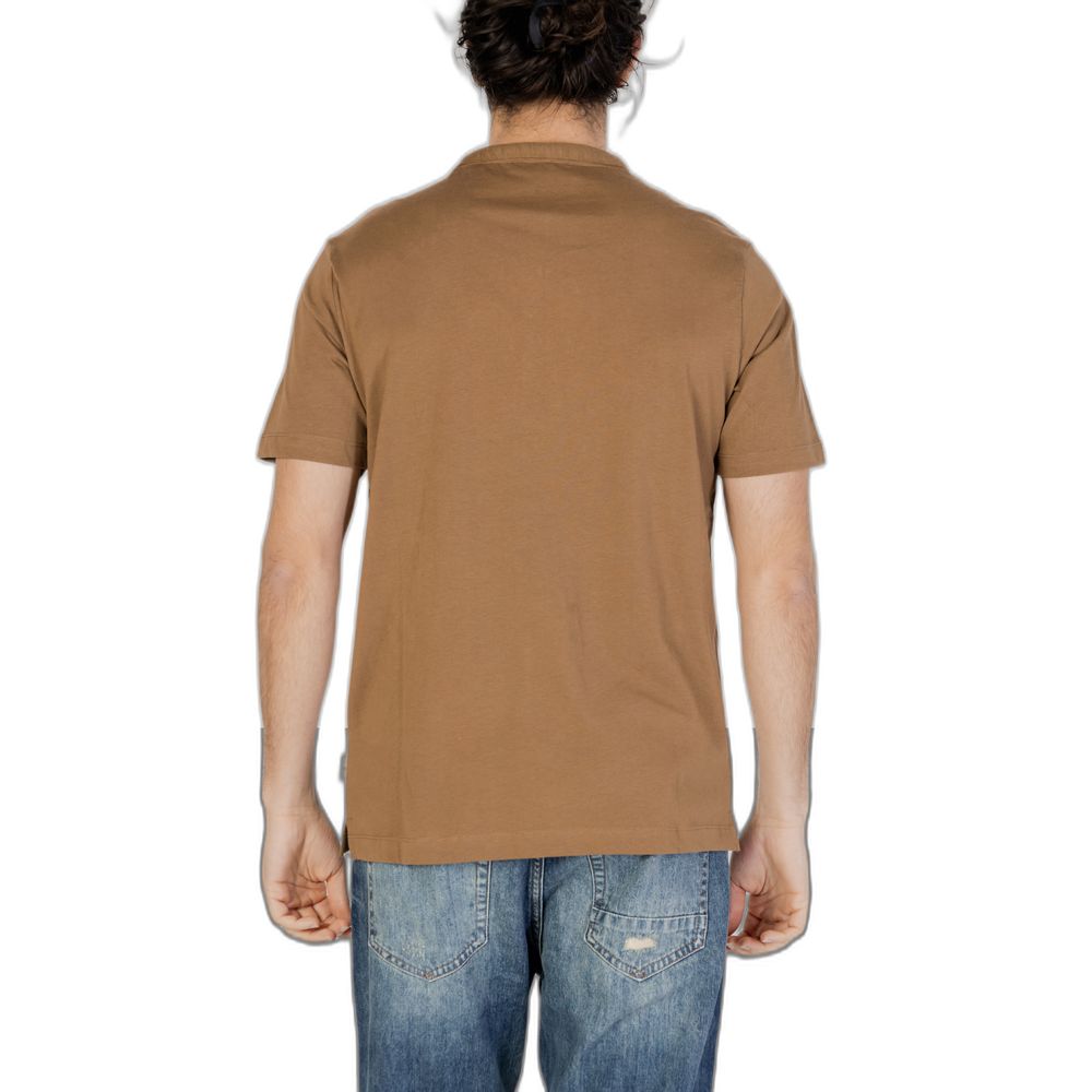 Graues Baumwoll-T-Shirt Hamaki-Ho
