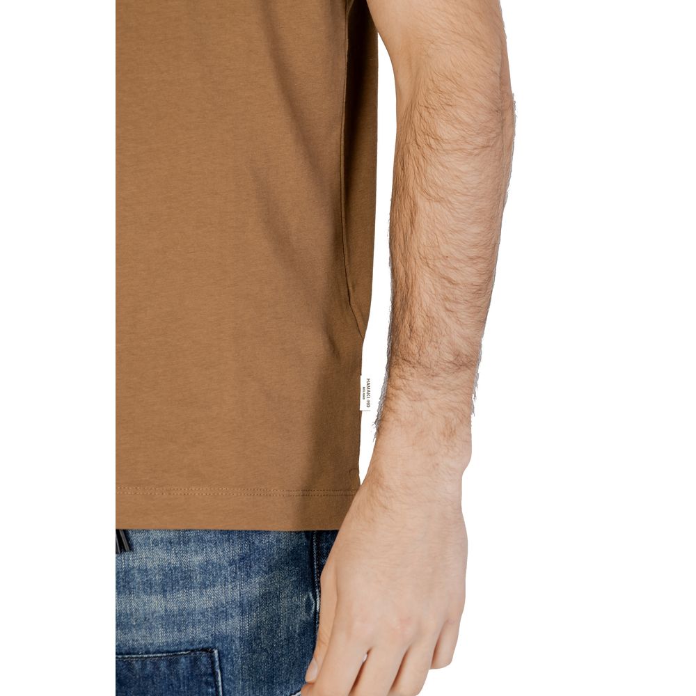 Graues Baumwoll-T-Shirt Hamaki-Ho