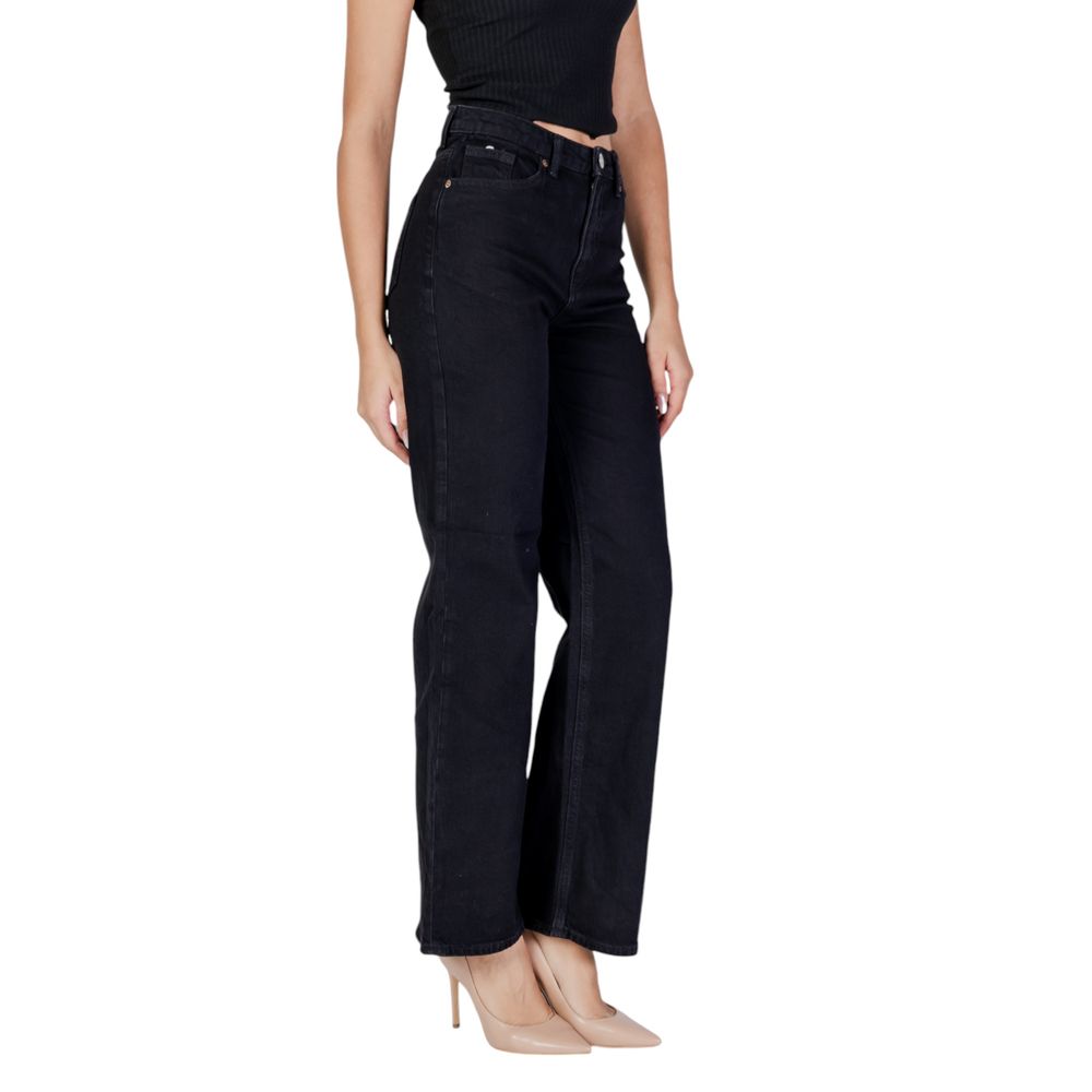 Vero Moda – Schwarze Jeans und Hose aus Baumwolle